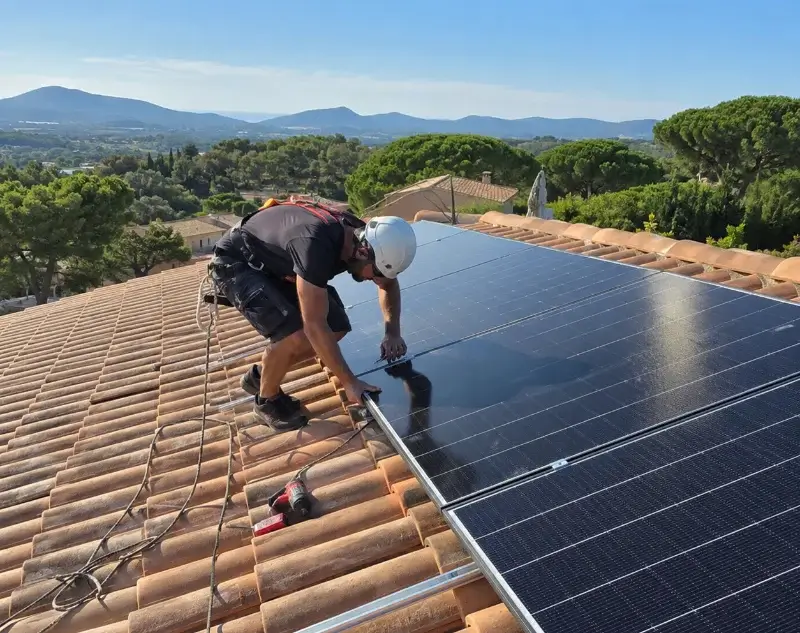 Installateur panneaux solaires Saint-Christophe-et-le-Laris — pose photovoltaïque sur toiture